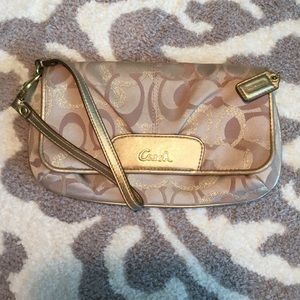 Authentic Coach Wristlet