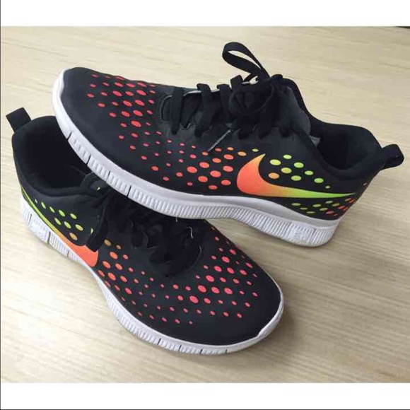 Neon Nike Free Run