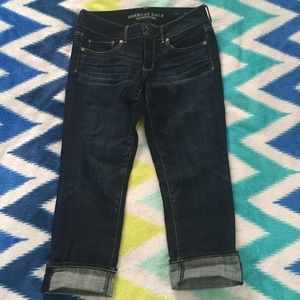 American Eagle Outfitters artist crop jeans