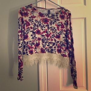 Boho boutique long sleeve shirt