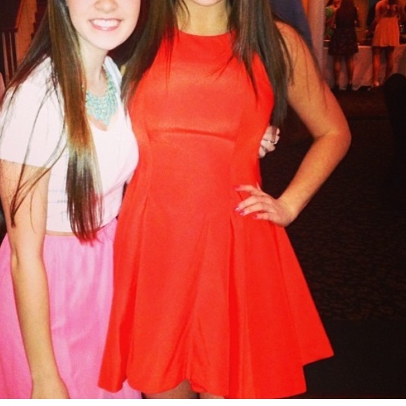 Revolve red dress