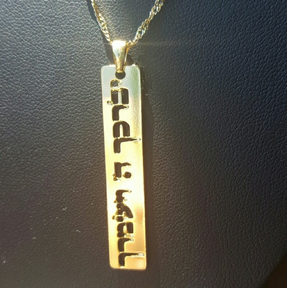 Hebrew necklace - Picture 2 of 2
