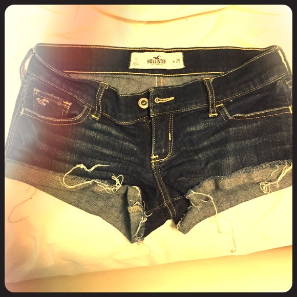 Hollister jean shorts