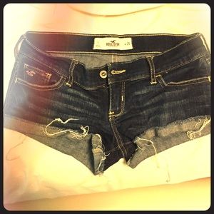 Hollister jean shorts