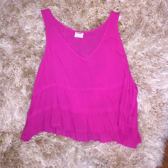 Free people pink tank