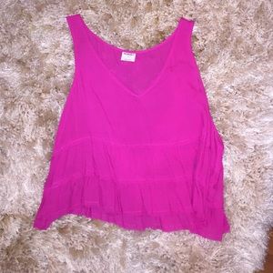 Free people pink tank