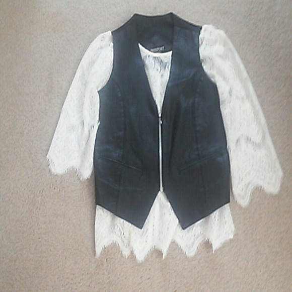 Leather Vest. 100% Genuine Leather FALL FAVORITES! - Picture 1 of 4