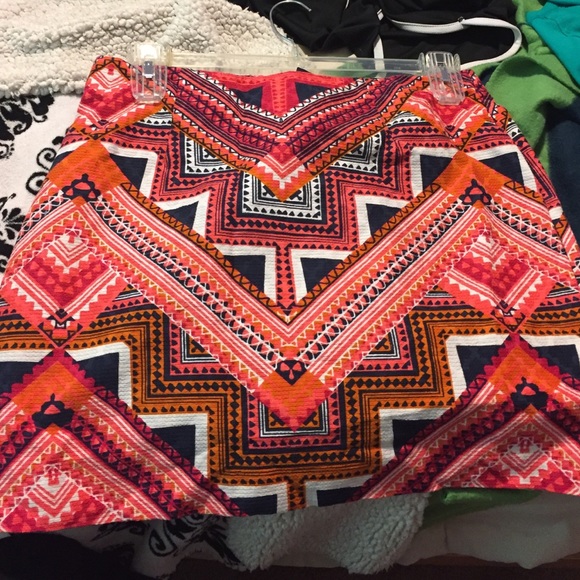 Target Aztec print skirt