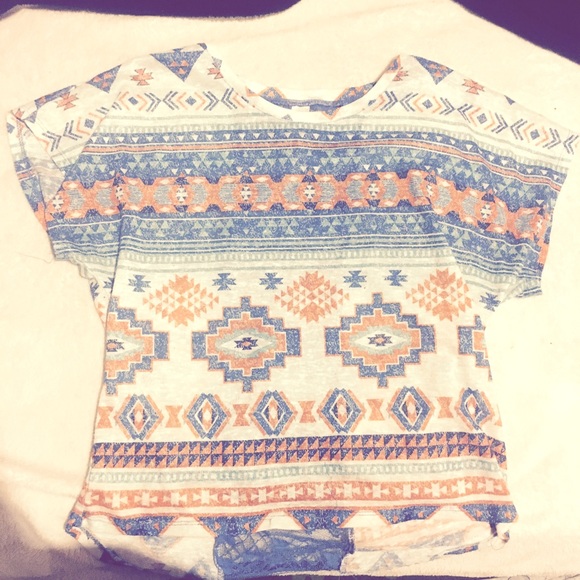 Tribal colorful blouse