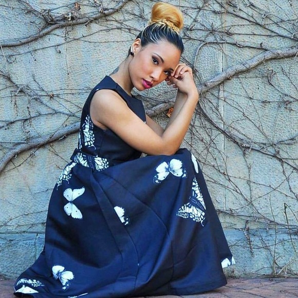 Butterfly boutique dress