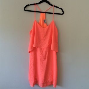 fluo Neon Strappy Dress