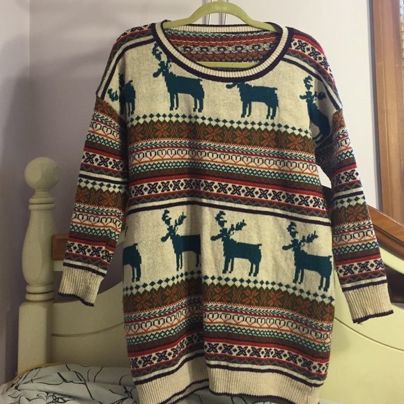 Nordic Print Sweater