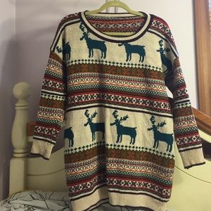 Nordic Print Sweater