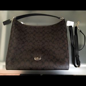 Coach Signature Convertible Satchel Crossbody Bag