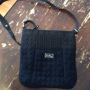 Black cross body purse