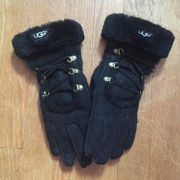 Authentic UGG shearling gloves