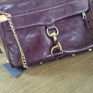 Rebecca Minkoff full size mac plum