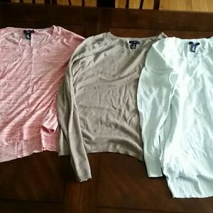 Bundle of 3 Gap sweaters