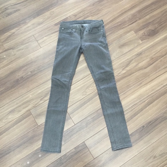 Helmut Lang Grey Skinny Jeans - Picture 3 of 4