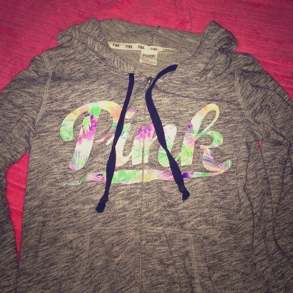 VS PINK MARBLE GRAY TROPICAL