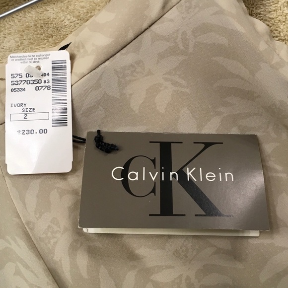 Vintage Calvin Klein 100% silk maxi skirt - Picture 3 of 4