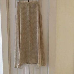 Vintage Calvin Klein 100% silk maxi skirt