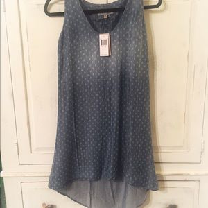 Chambray dress new with tags