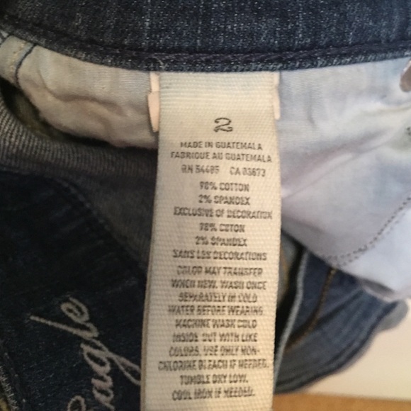 American Eagle High Waisted Denim Shorts - Picture 4 of 4