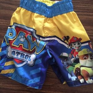 Paw patrol size 2t bathing suit boys