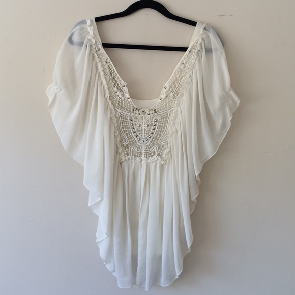 Free People Bohemian Angel Top