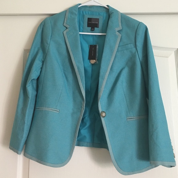 The limited turquoise blazer
