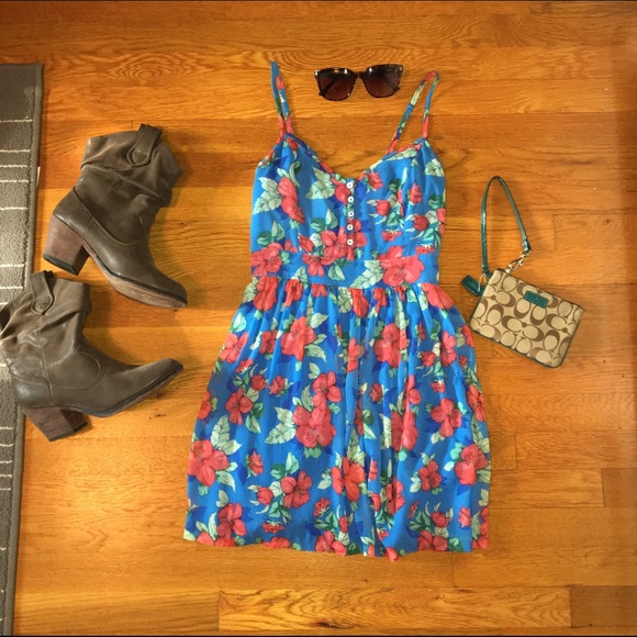 Hollister floral dress