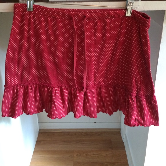 Ann Taylor Loft polka dot skirt