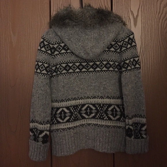 Grey Sweater Jacket - Picture 2 of 2