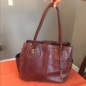 Fossil Tote - Brown