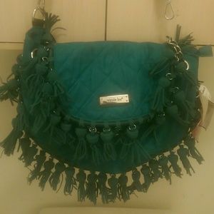 Nicole Lee Crossbody Purse with Flap Evergreen