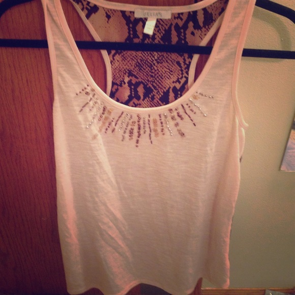 Light pink tank top