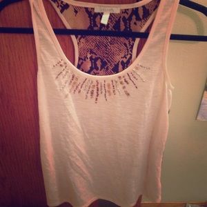Light pink tank top