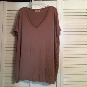 Small Short sleeve brown Piko