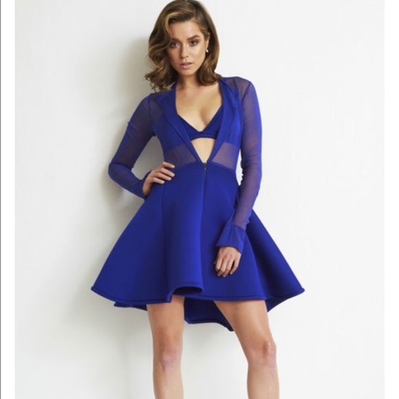 Janet Silk-Chiffon flare dress