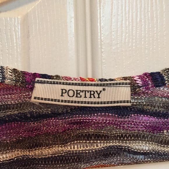 Poetry Striped Colorful Tank Top - Picture 2 of 4