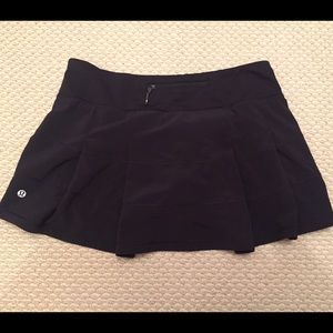 Lululemon pace rival skirt size 8