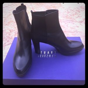 Stuart Weitzman " other half" platform bootie