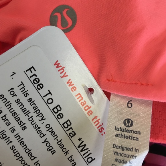 Lululemon Free To Be Bra Wild - Picture 3 of 3