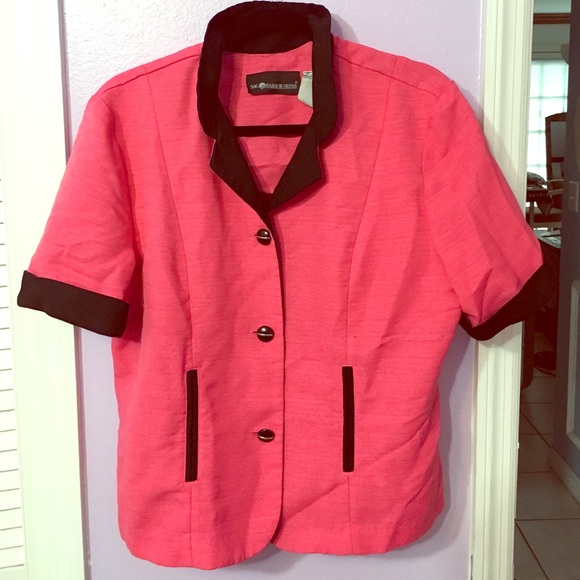 Retro Short Sleeved Blazer