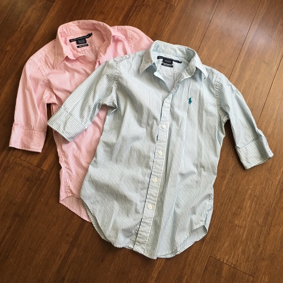 Ralph Lauren Sport size 2 button down - set of 2 - Picture 1 of 4