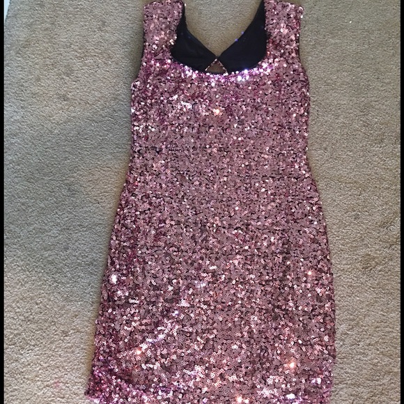 Aqua by Bloomingdales sequin mini dress