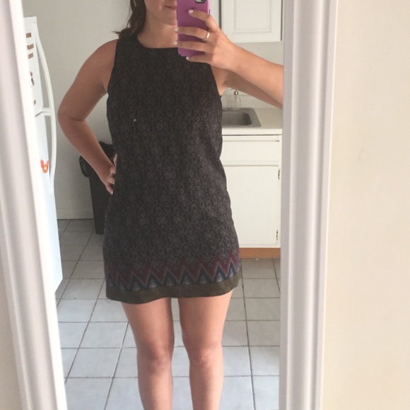 UO Staring at Stars Patterned Shift Dress
