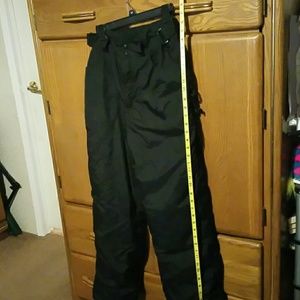 Men's black snowboard pants - medium