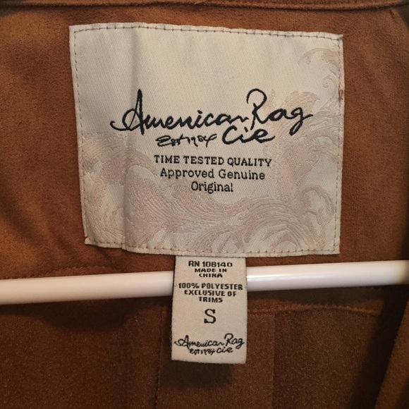 American Rag Suede Jacket - Picture 2 of 3